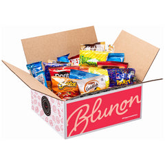 Blunon assorted crackers cookies chips packs reveals kid-friendly snack assortment for any occasion.