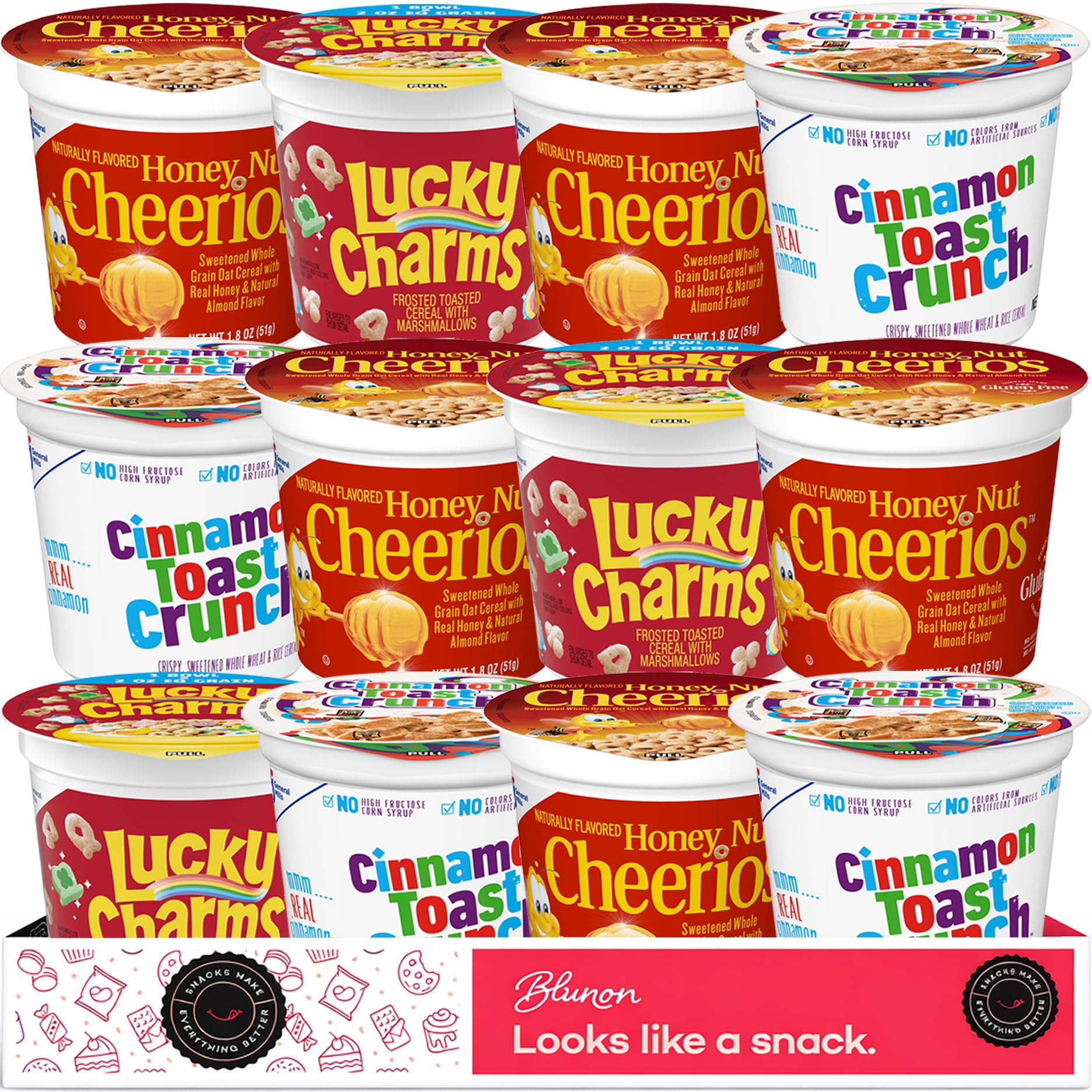 Blunon Cinnamon Toast Crunch cups, crispy crunch for quick breakfasts.