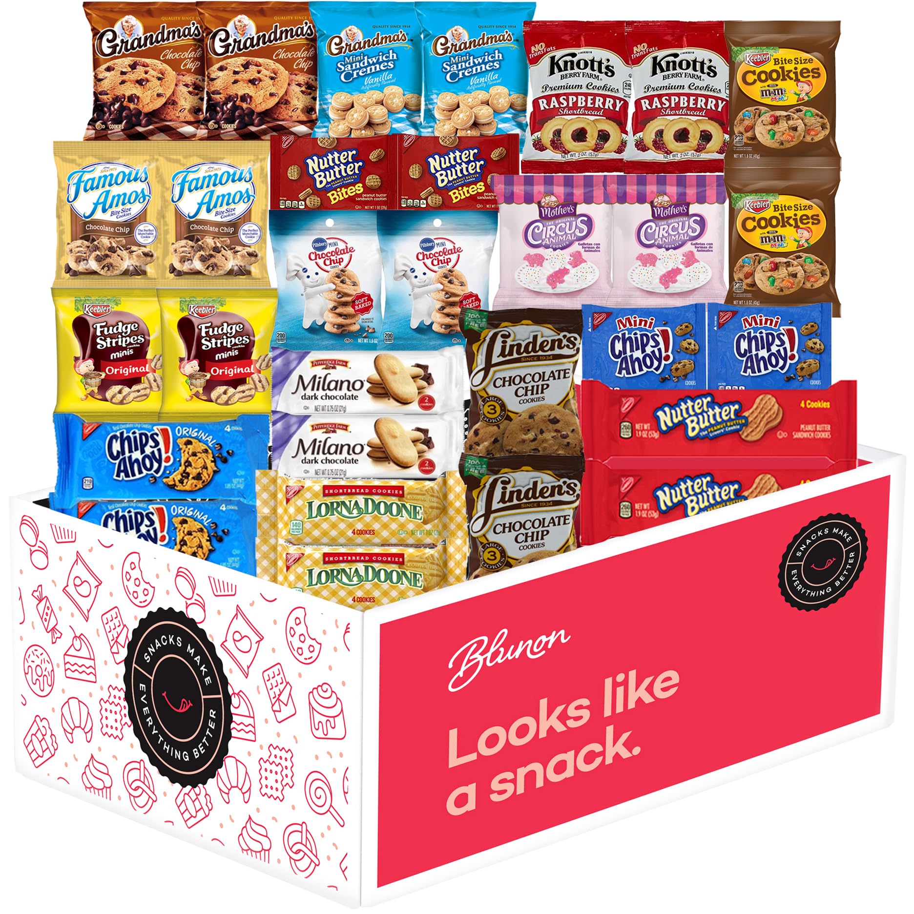 Blunon's Christmas gift cookies collection for festive moments and gifting.