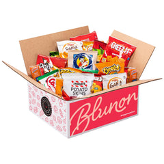 Blunon gift-ready snack box suitable for friends, students, or coworkers.