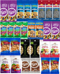 Blunon individually wrapped nuts and trail mix, perfect for on-the-go