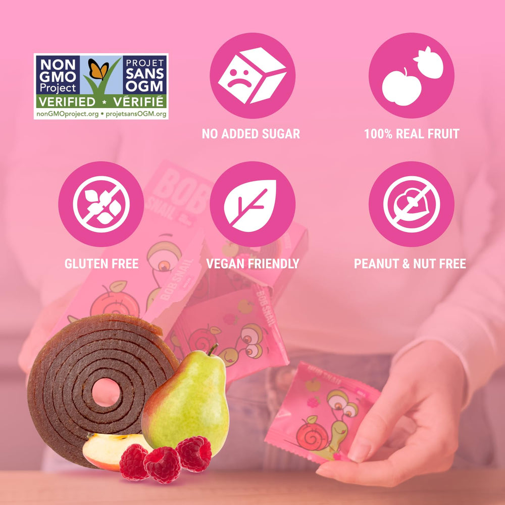 Bob Snail Fruit Roll-Ups bulk-display signals value for families