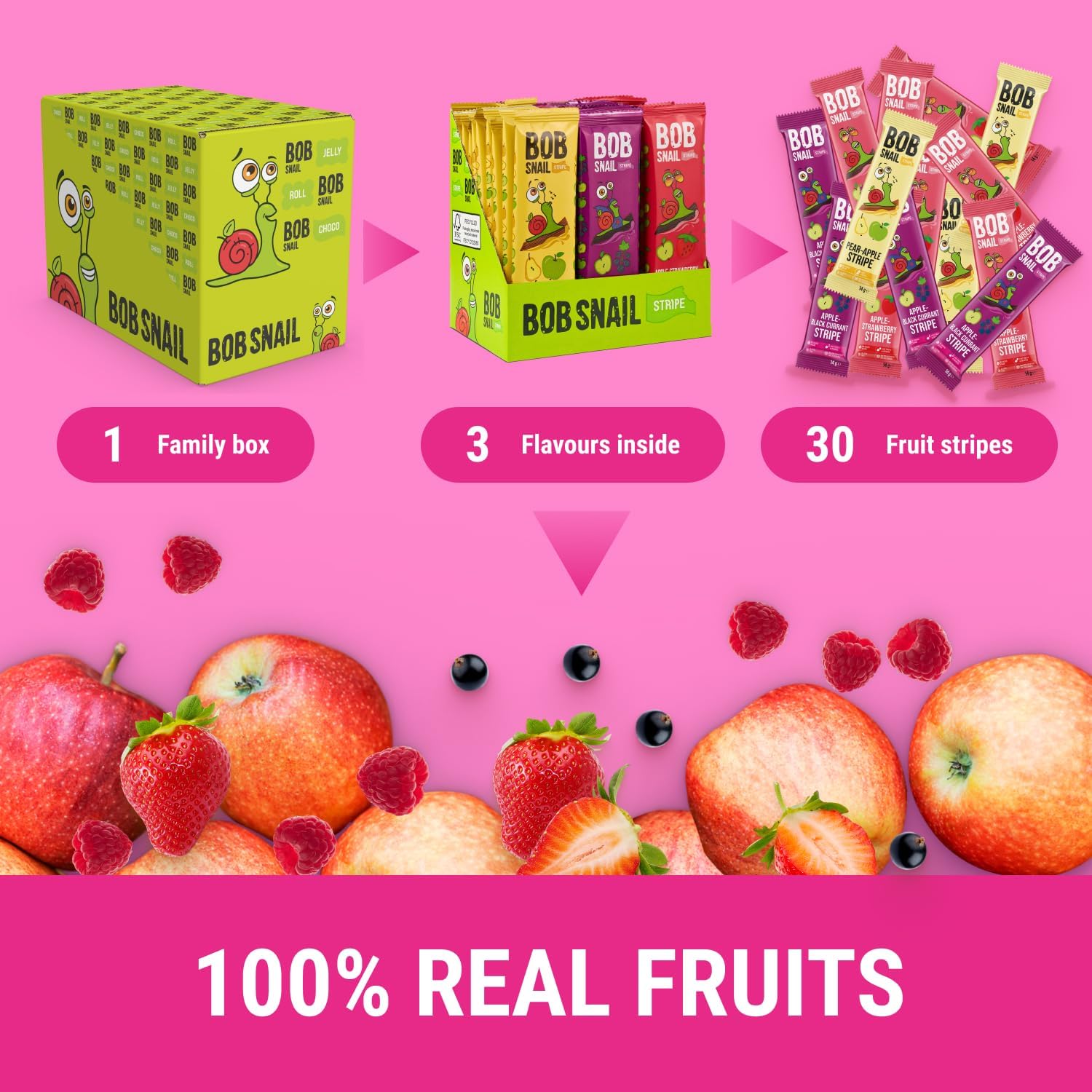 Bob Snail Sugar-free snack bars great for travel and workouts.