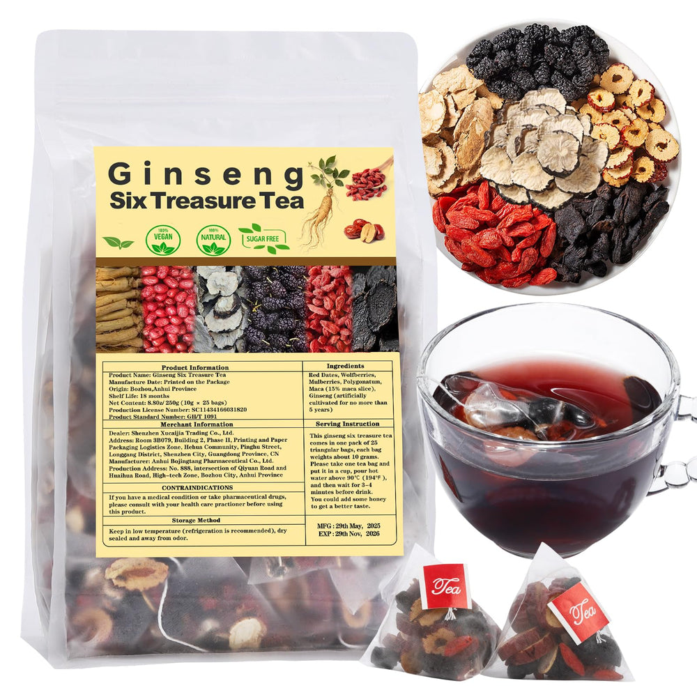 BoBaiove Kidney Tea Formula Pack with 25 sachets for convenient daily ritual.