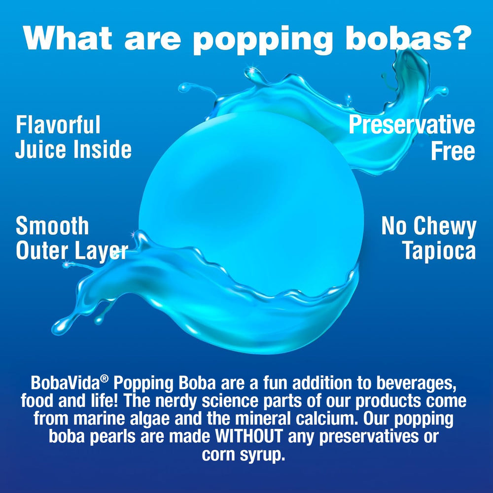 Bobavida ICEE flavor-forward pearls brighten drinks and desserts
