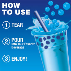 Bobavida ICEE popping boba close-up showing juicy centers