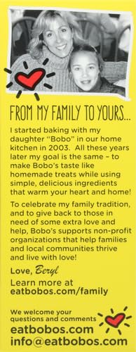 Bobo's Oat Bites Lemon Poppyseed box highlighting gluten-free and non-GMO