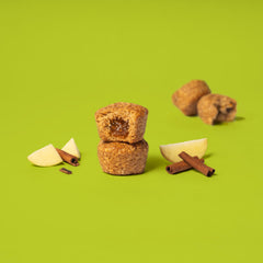 Desk-friendly Bobo's Apple Pie Bite packaging suitable for kids.