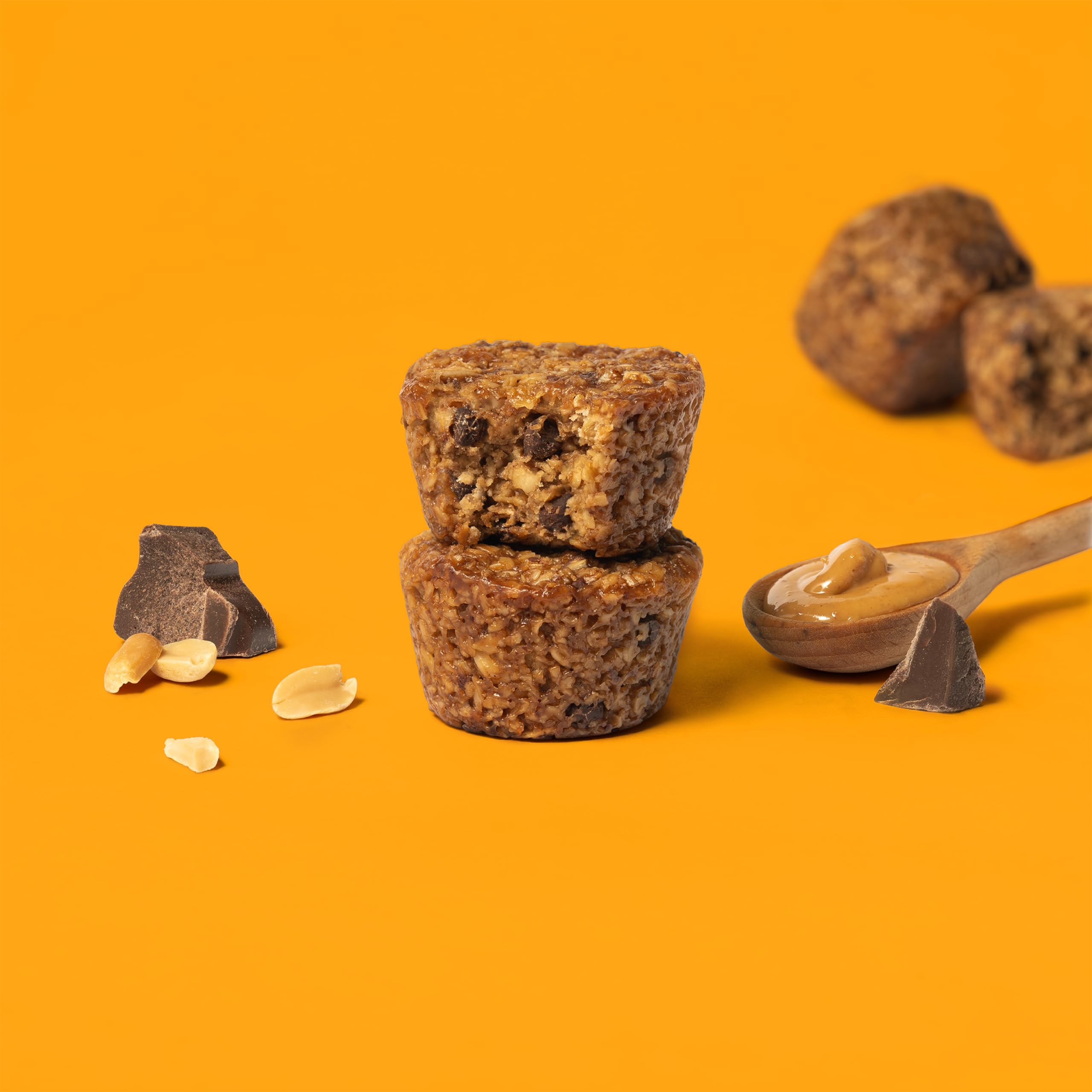 Bobo's Bites whole grain oats logo and oats graphic.