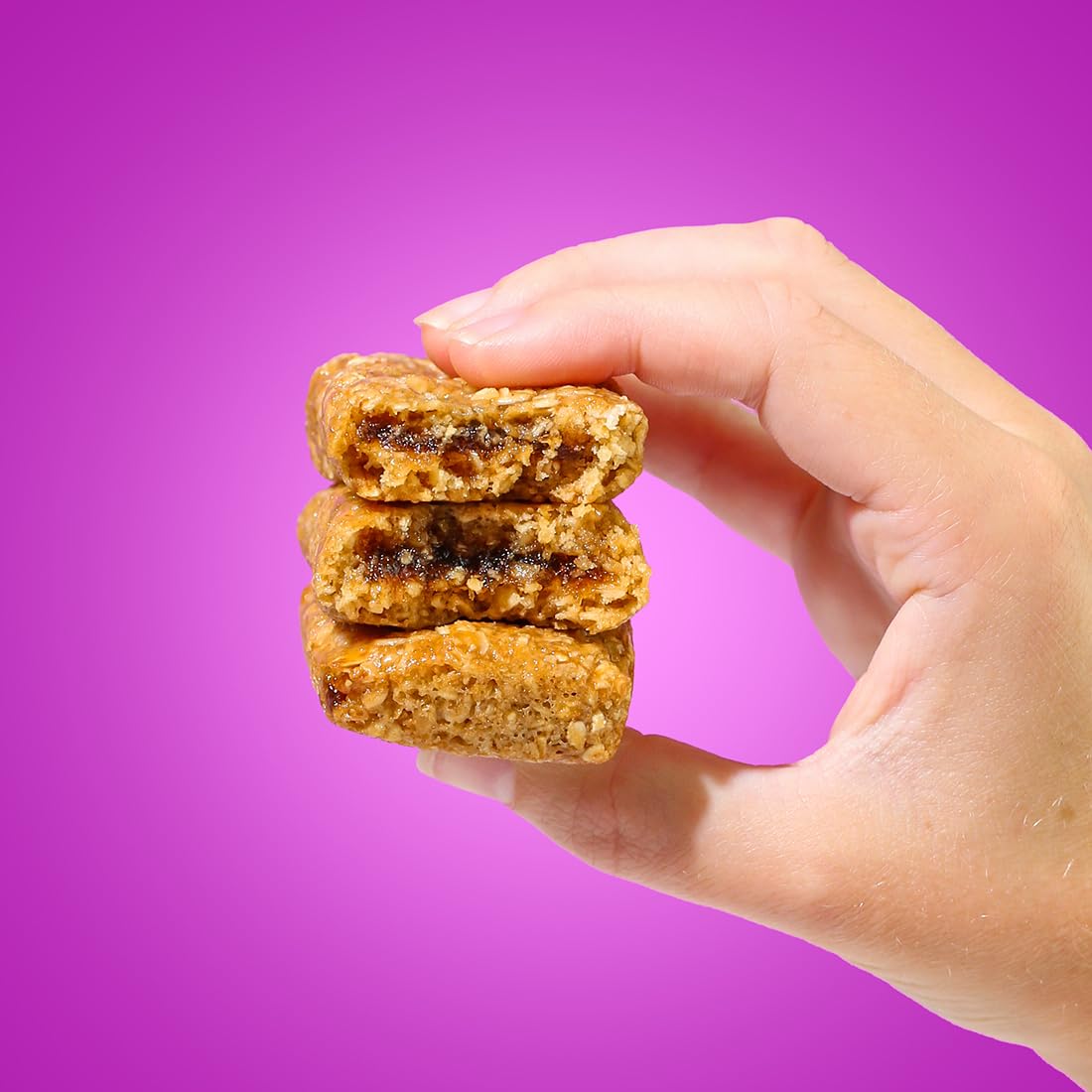 Bobo's Fig Bar 30 Original Fig packaging highlights non-GMO and vegan ingredients.