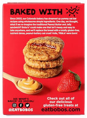 Closeup of the PB&Js Strawberry bar crumb showing soft-baked goodness.