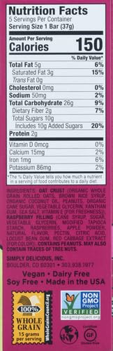 Bobo's Oat Bites vegan and gluten-free label on the package.