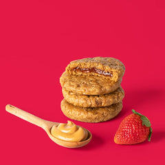 Bobos Strawberry PB&J oat bar ingredients include simple, recognizable oats and fruit flavor.