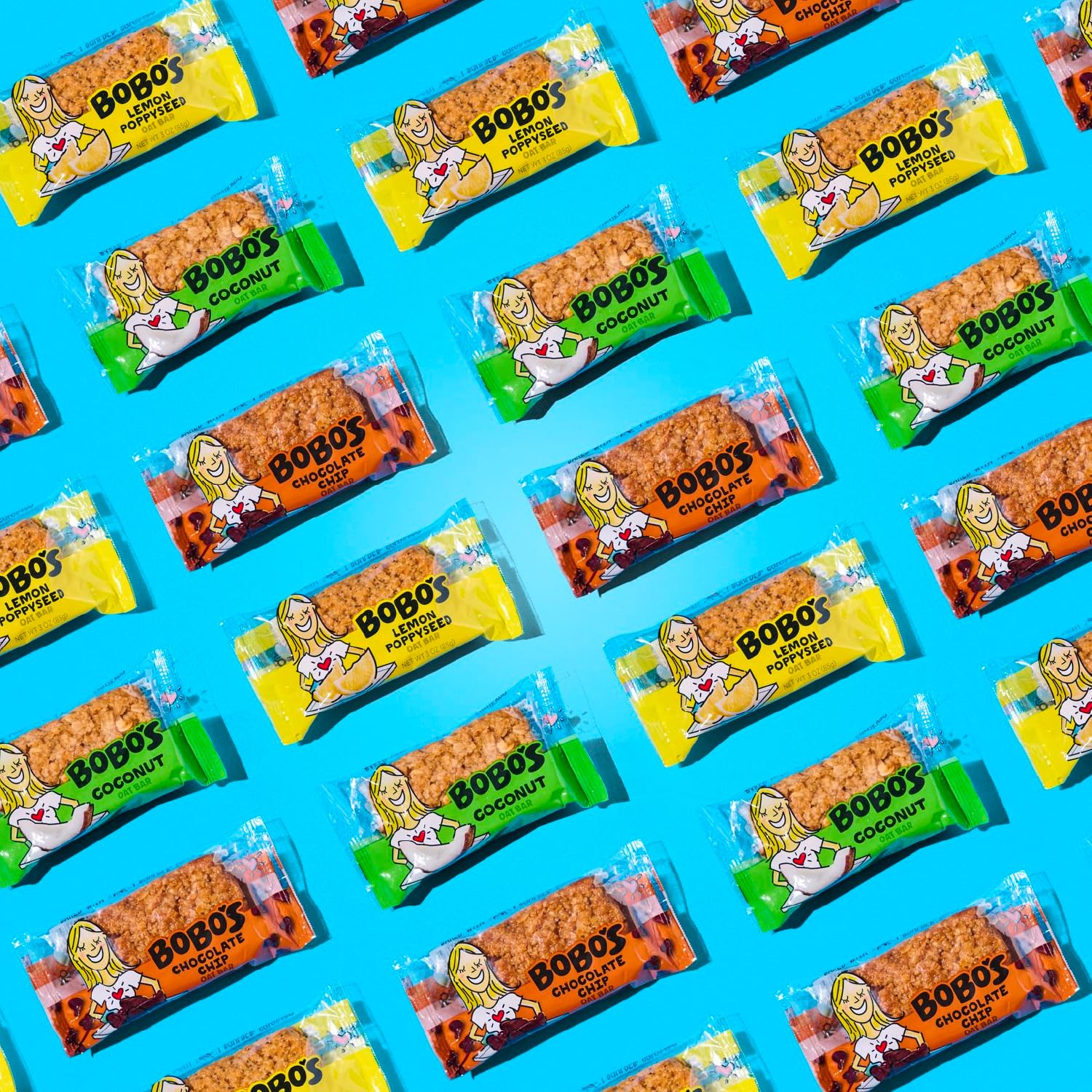 Dairy-free and vegan-friendly Bobo's bar on a snack tray