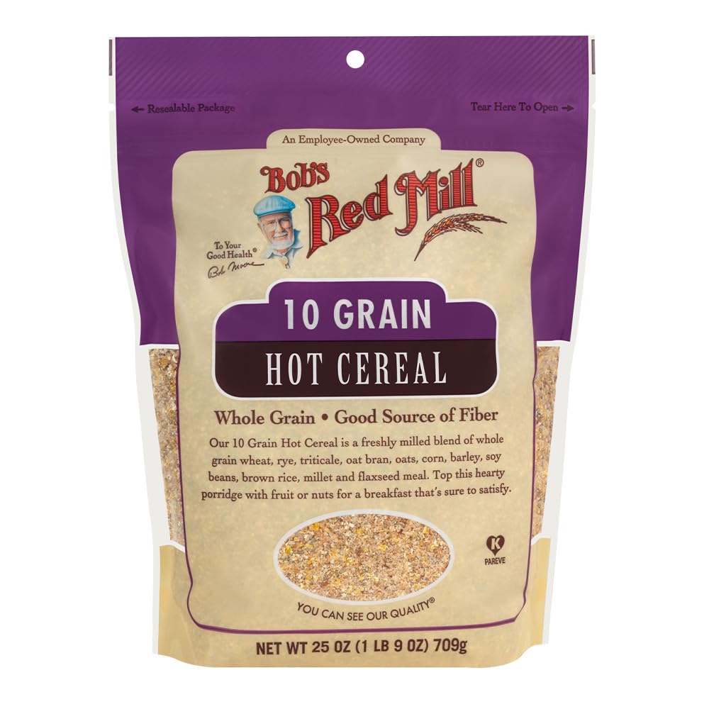Stovetop cooking with Bob's Red Mill 10 Grain hot cereal for a warm, energy-sustaining breakfast