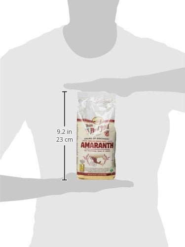 Bob's Red Mill Amaranth as a gluten-free option for vegan meals.