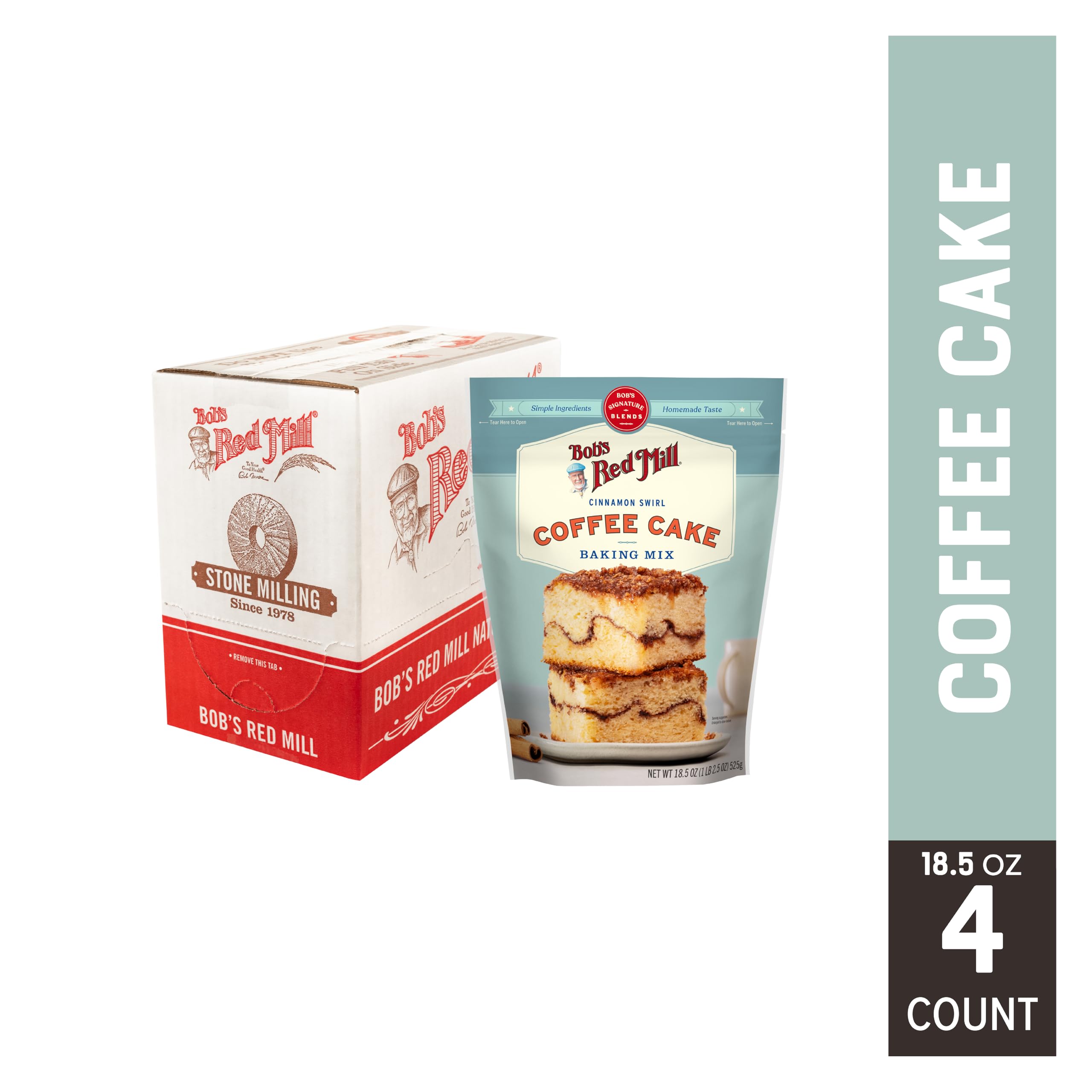 Bob's Red Mill warm cinnamon swirl slice inviting aroma and comforting taste