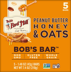 Bob's Red Mill grab-and-go bar ready for a quick snack
