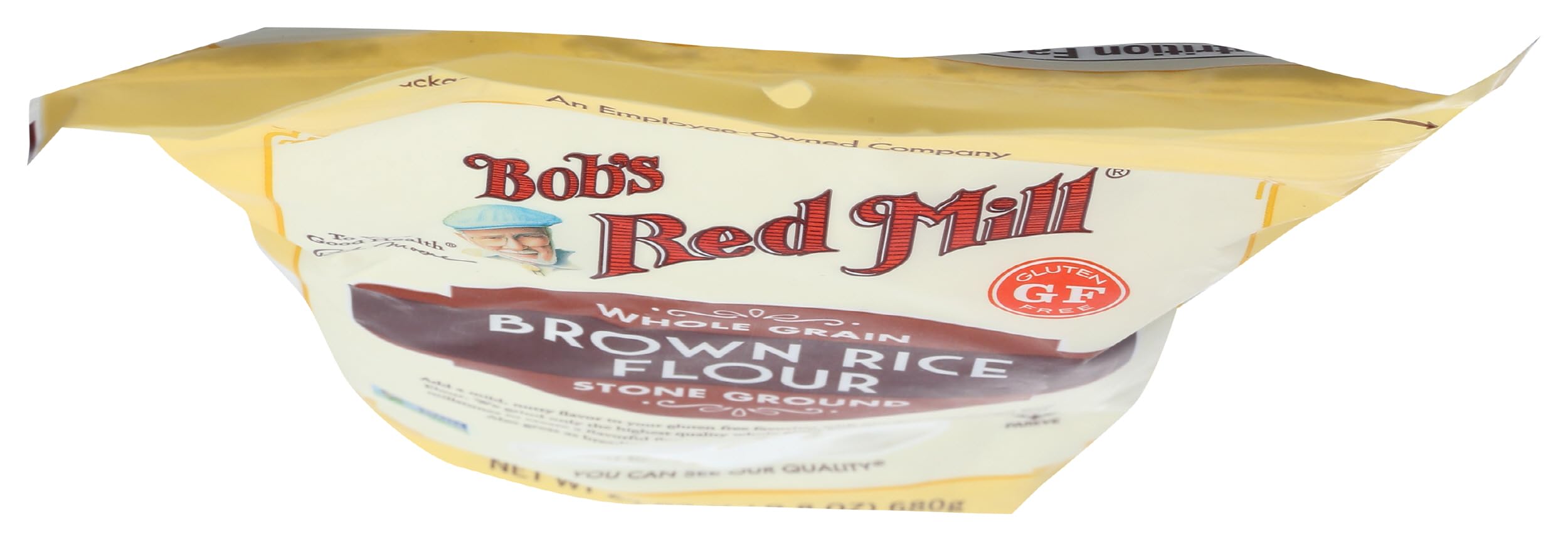 Gluten-free bread dough enriched with Bob's Red Mill Brown Rice Flour