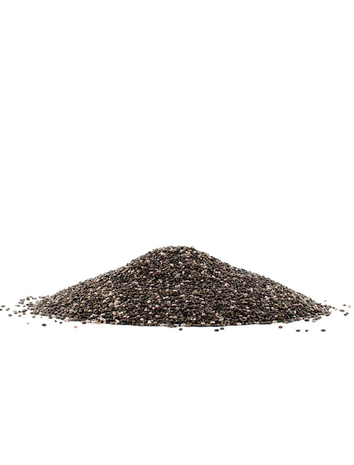 Chia seeds in a bowl ready to mix into yogurt or puddings