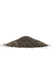 Chia seeds in a bowl ready to mix into yogurt or puddings