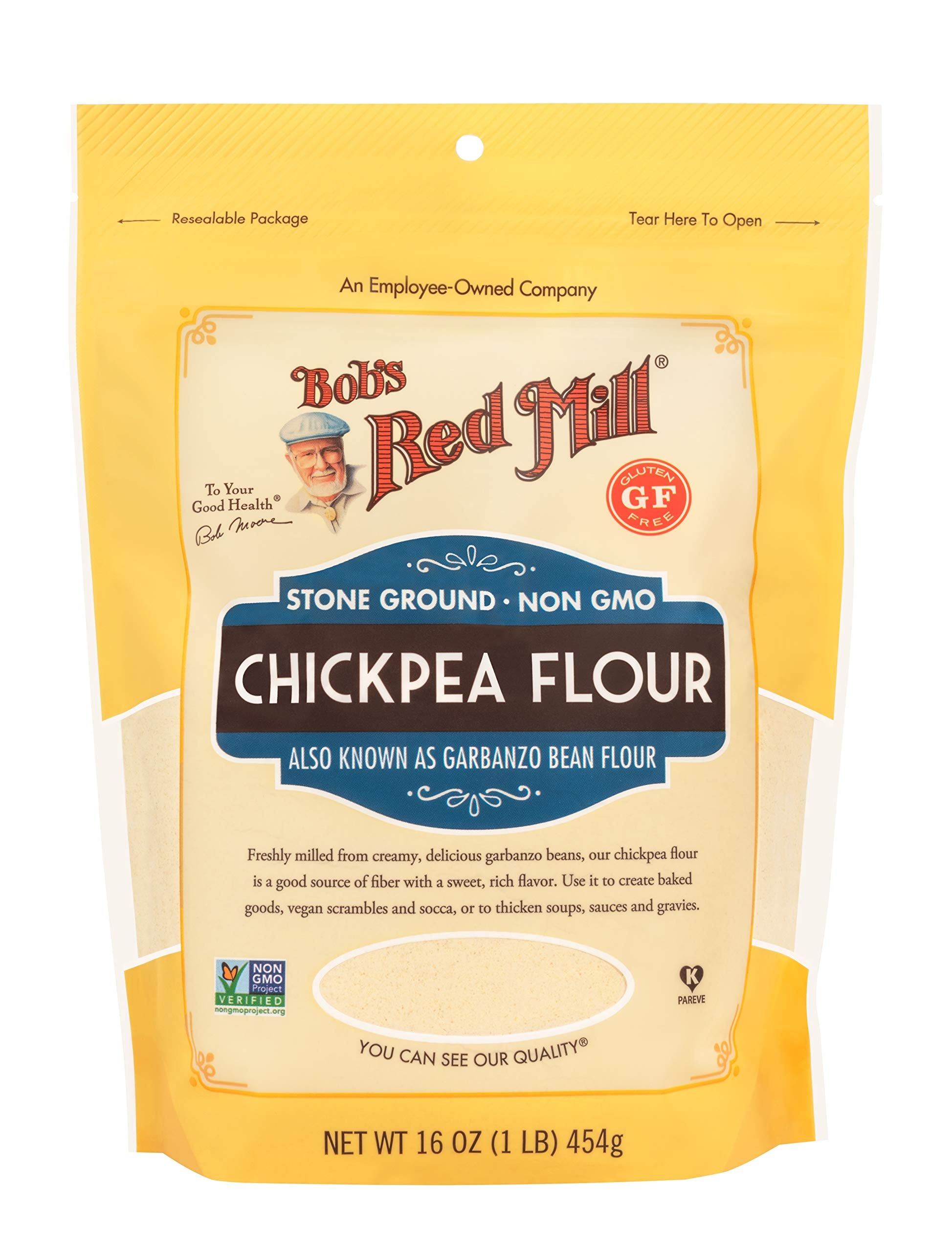 Dried garbanzo beans for chickpea flour production