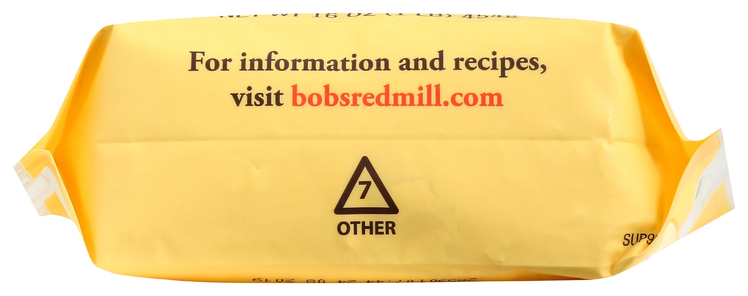 Bob's Red Mill Chickpea Flour gluten-free label signals purity and safety