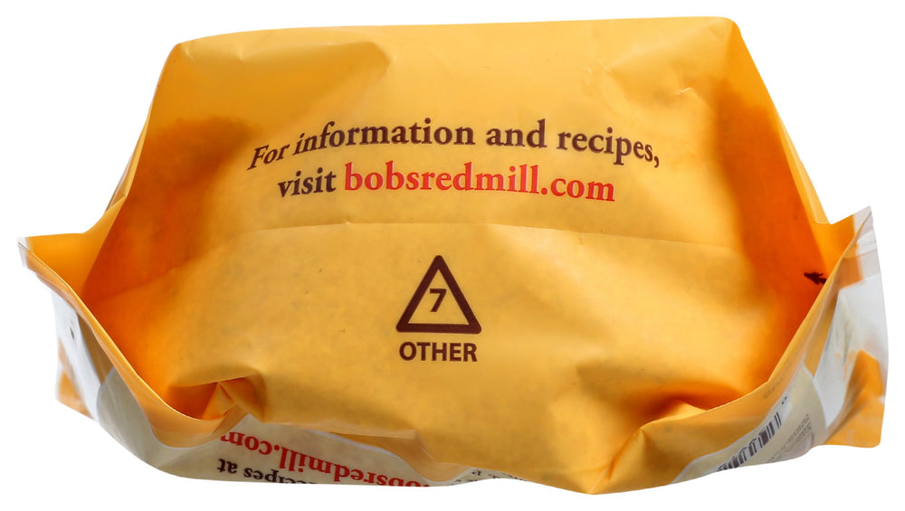 Bob's Red Mill cornmeal stored in freezer-friendly bag