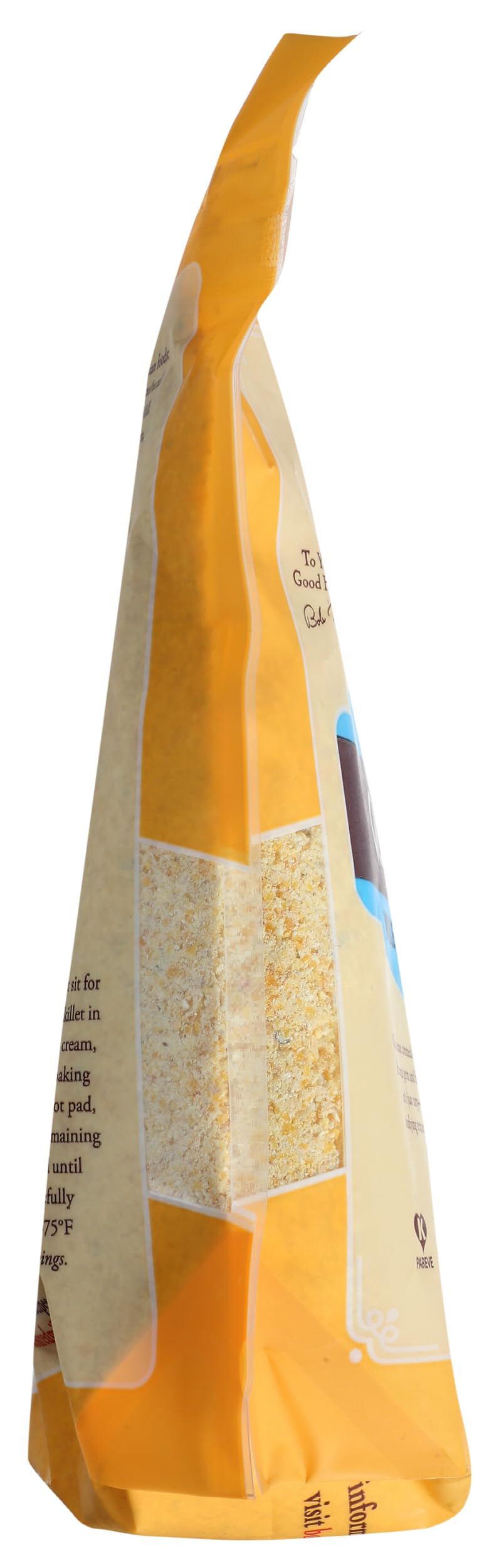 Crisp waffles prepared with Bob's Red Mill coarse cornmeal