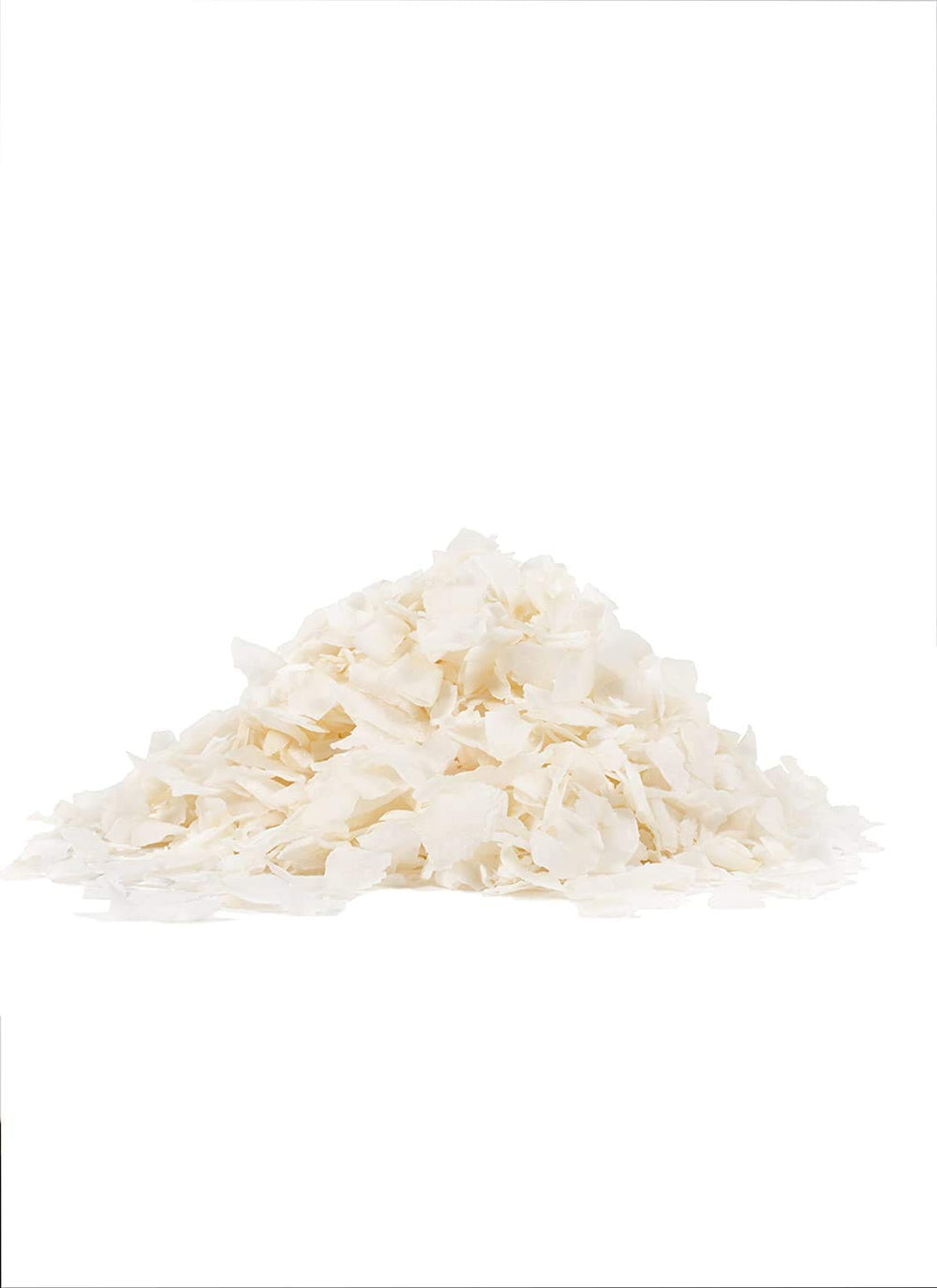 Toasted Bob's Red Mill coconut flakes on a pie crust for decoration