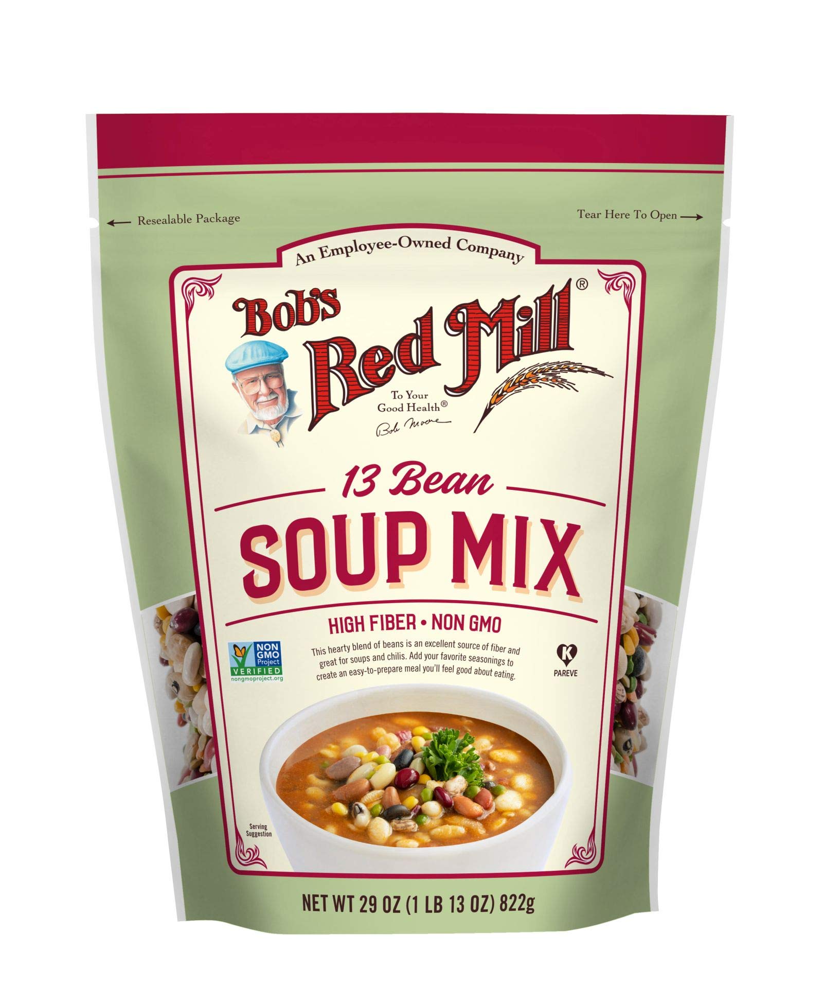 Bob's Red Mill cooking-ready soup base for easy weeknight dinners.