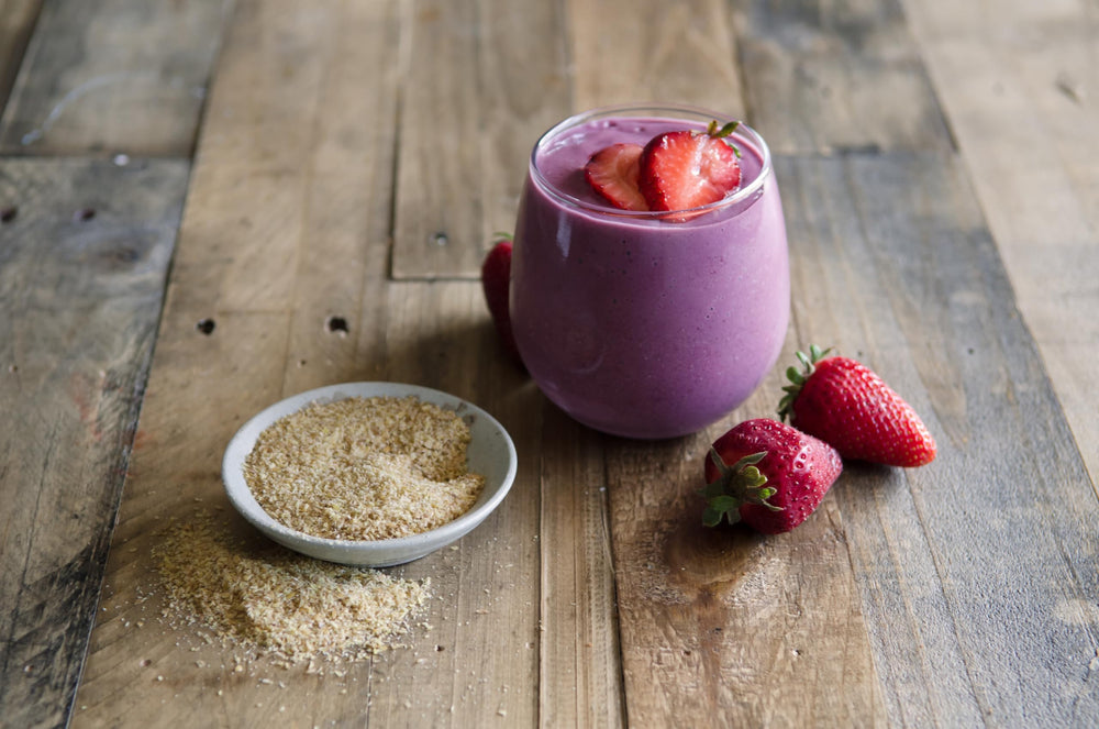 Bob's Red Mill flaxseed meal used as vegan egg replacer in baking.