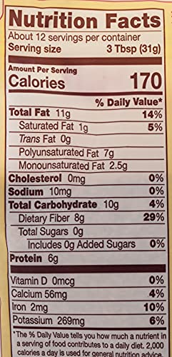 Bob's Red Mill flaxseed seeds in smoothie for heart-healthy texture and nutrition