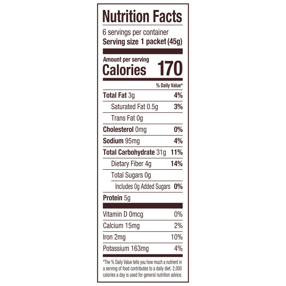 Bob's Red Mill four-oat blend close-up shows creamy texture and hearty flavor.
