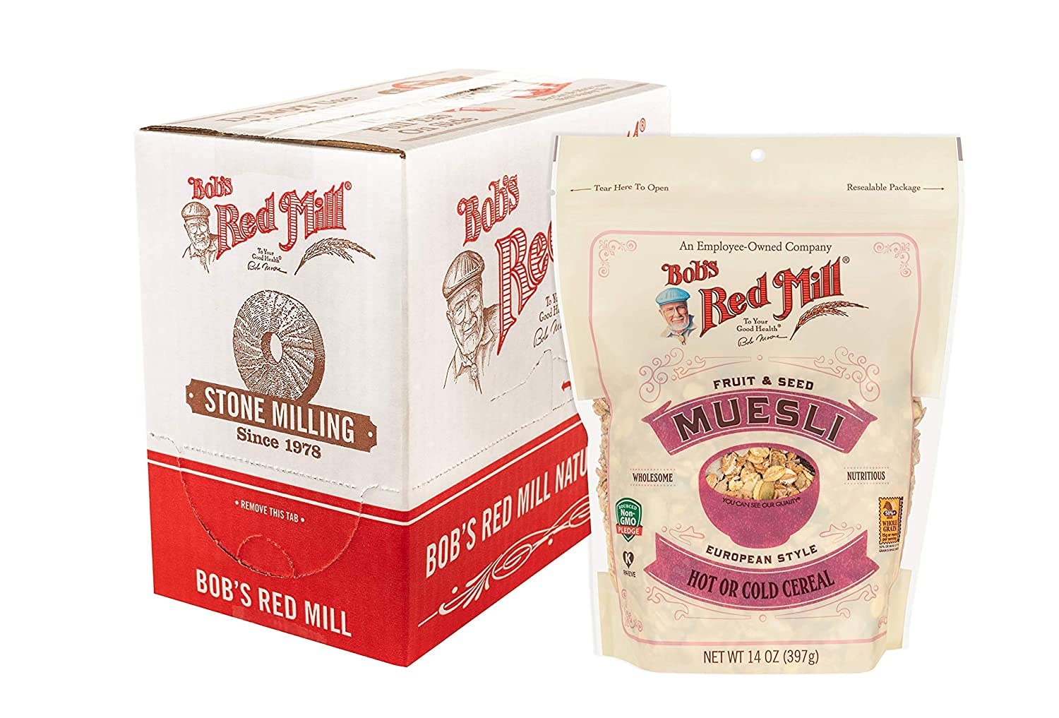 Bob's Red Mill mission of stone-milled wholesome grains.