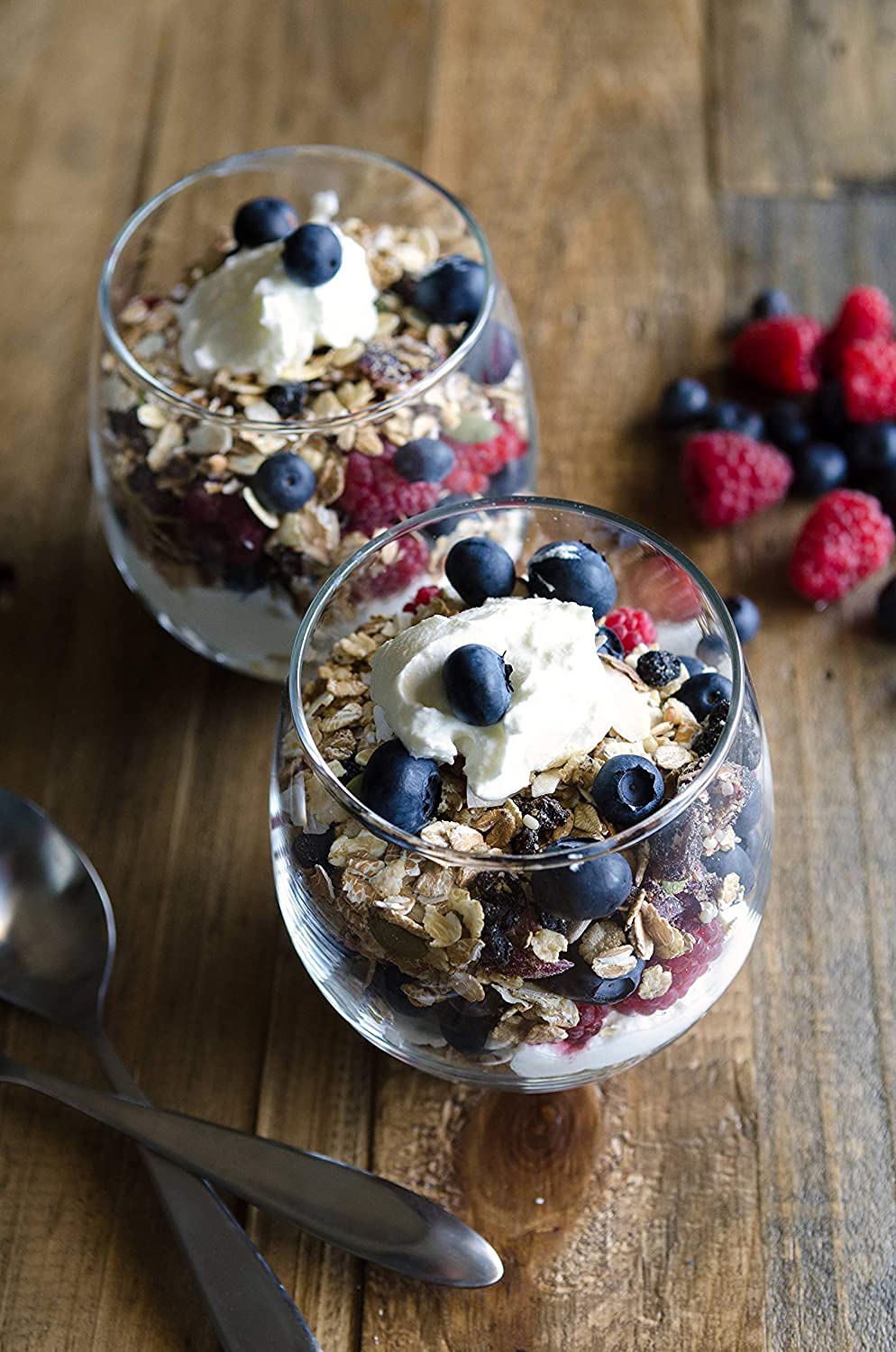 Bob's Red Mill Fruit & Seed Muesli delivers fiber-rich whole grains.