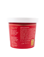 Bob's Red Mill GF Oatmeal Cup Apple & Cinnamon with apple pieces for real fruit flavor
