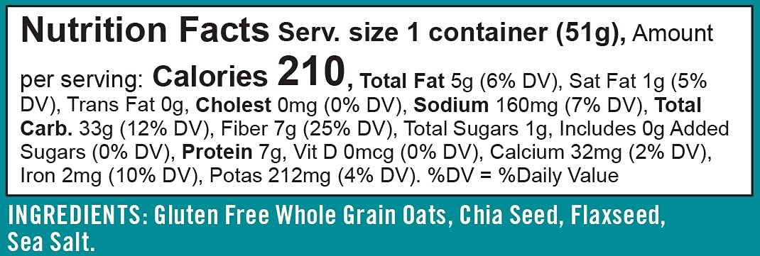 Bob's Red Mill GF Oatmeal Cup microwave-ready preparation
