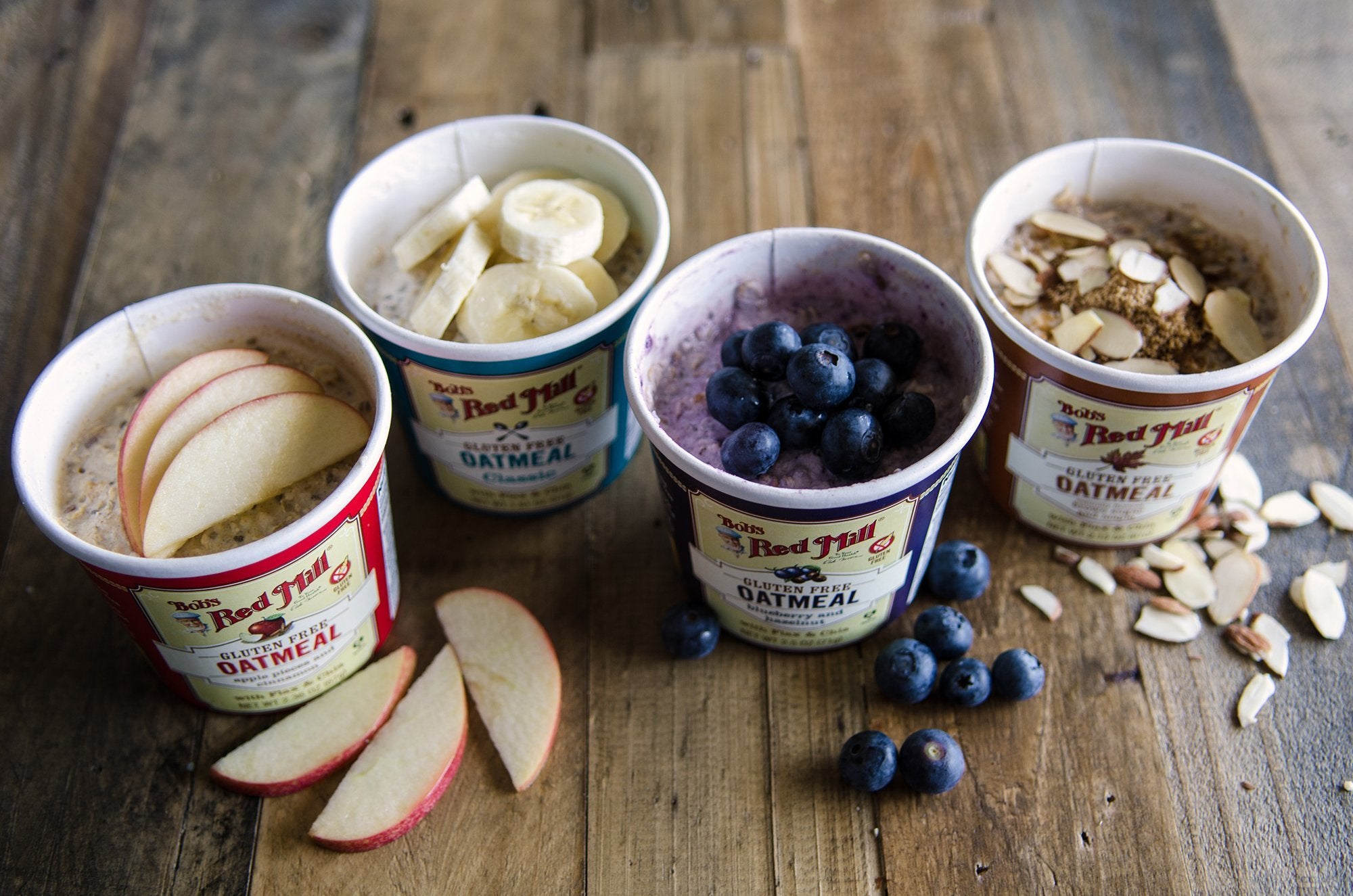 Bob's Red Mill GF Oatmeal Cup twelve-pack convenience