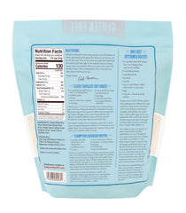 Closeup of Bob's Red Mill gluten free 1-to-1 blend, ideal for cookies and cakes.