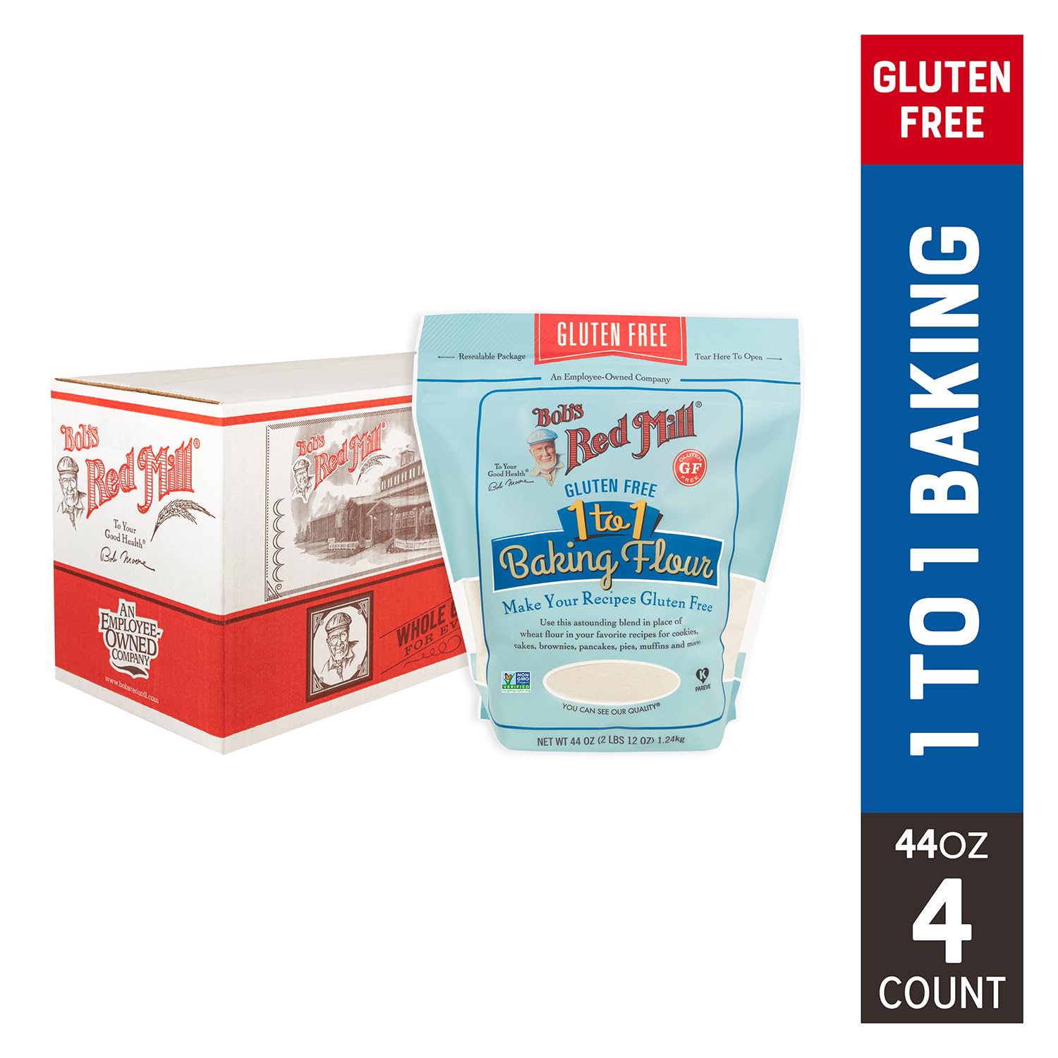 Cookies baked with Bob's Red Mill gluten free 1-to-1 flour, tender crumb.