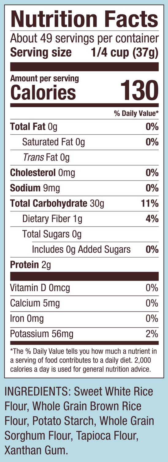 Bob's Red Mill gluten-free 1-to-1 flour bowl mixing for tasty gluten-free baked goods