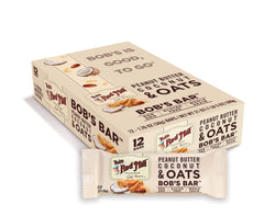 Bob's Red Mill gluten-free certification badge on wrapper, signaling a gluten-free option.
