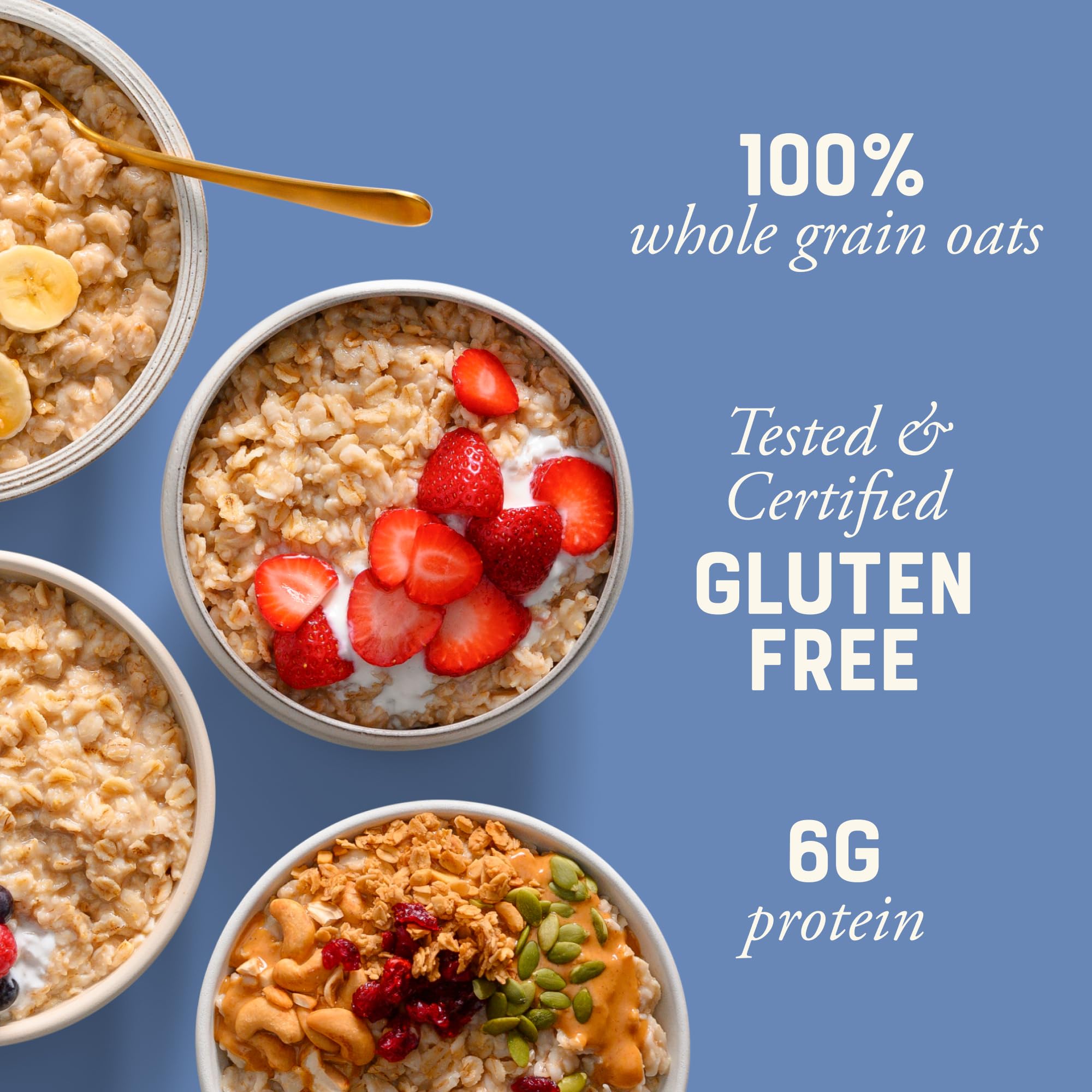 Bob's Red Mill gluten free facility emphasizes safety and purity.