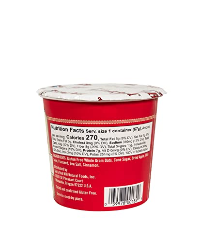 Bob's Red Mill oatmeal cup on-the-go warmth for busy mornings