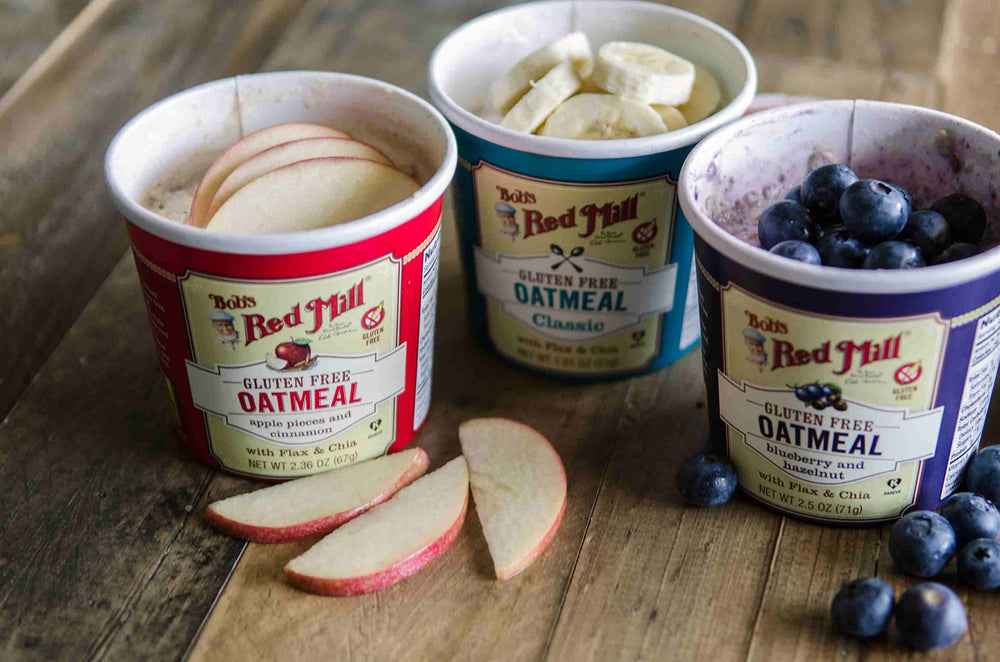 Bob's Red Mill gluten free oats cup texture is smooth and satisfying