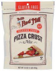 Bob's Red Mill gluten-free pizza crust mix package for quick gluten-free dough