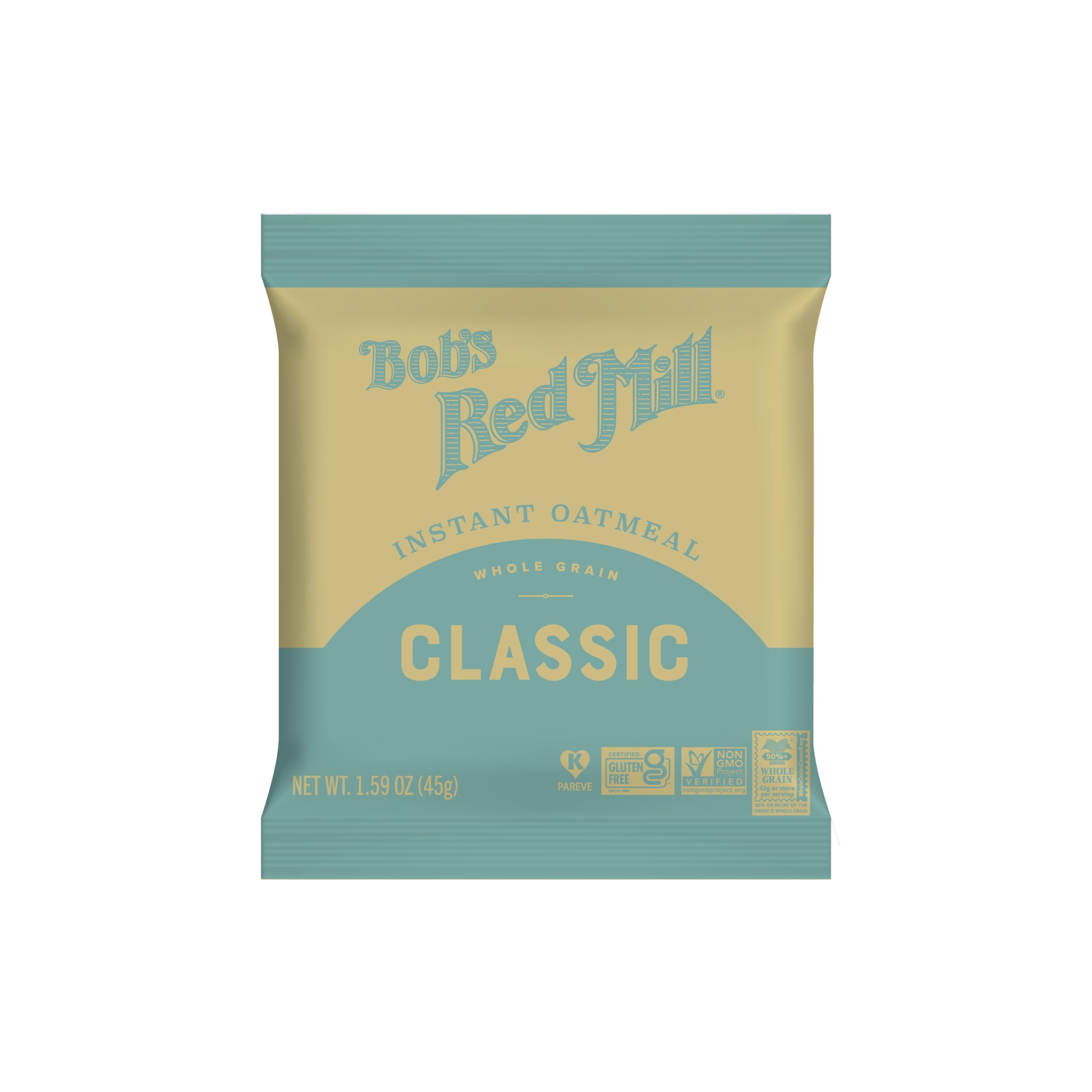 Bob's Red Mill high-fiber profile emphasizes wholesome breakfast benefits.
