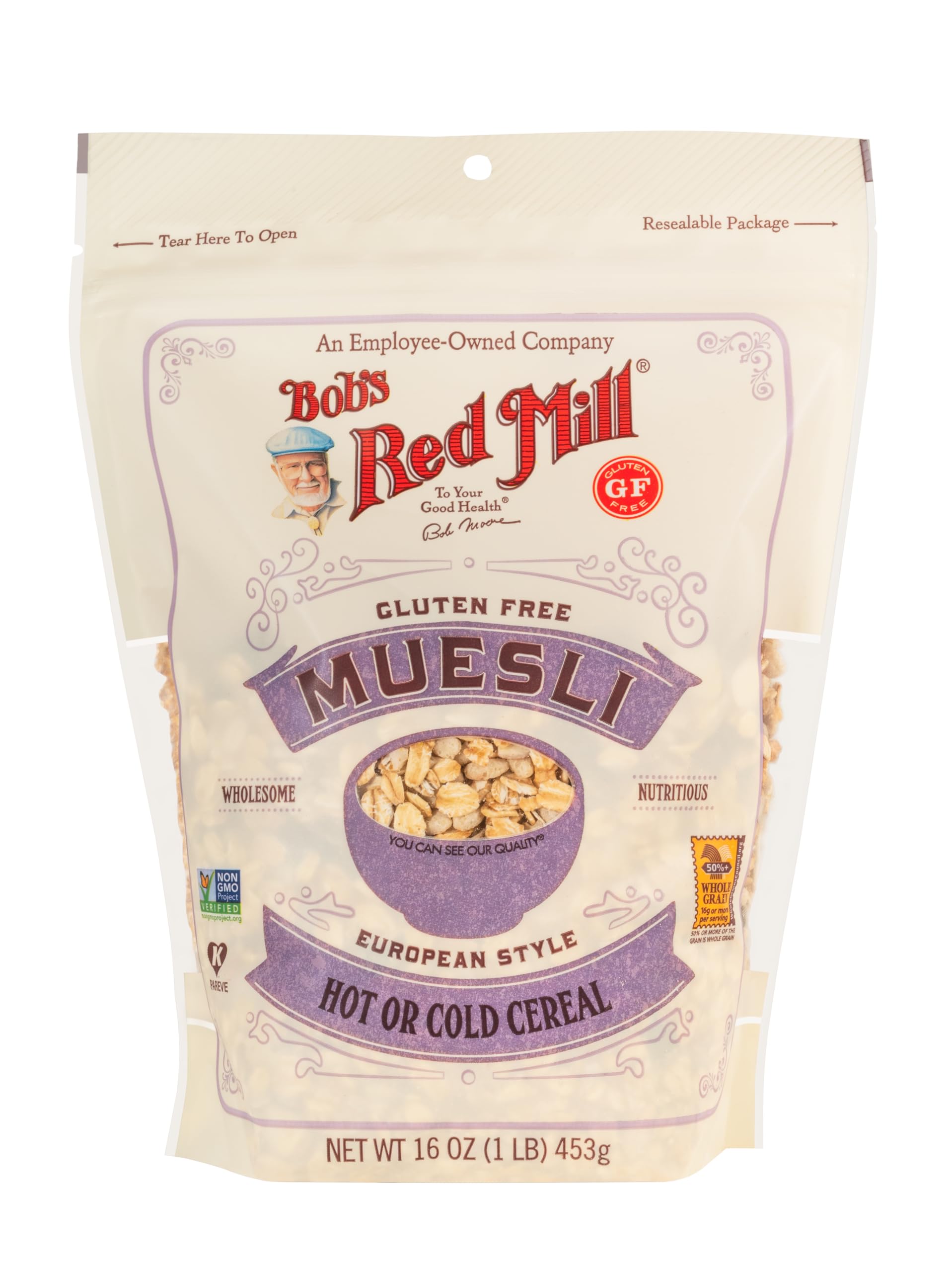 Bob's Red Mill hot porridge serving shows comforting warmth and filling start.
