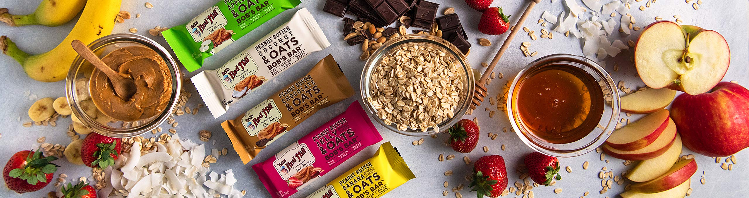 Multipack bars on shelf from Bob's Red Mill brand